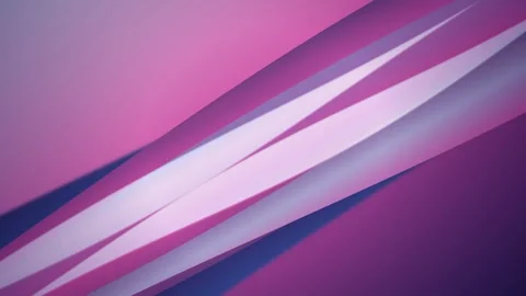Layered geometric ribbon planes shift in a seamless loop Stock Footage 341665938