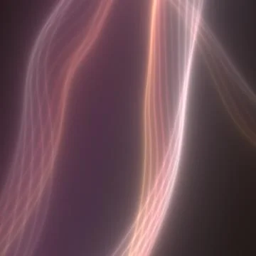 Layered glowing wave lines abstract square abstract background with withere.. Stock Illustration