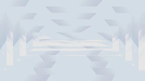 Layered Horizontal Geometric Blocks and Modular Data Strata Animation Stock Footage 340075626