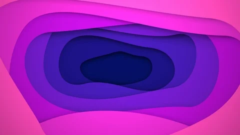 Layered Paper Warp Loop Stock-Footage 120940635