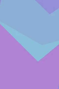Layered polygon forms create a calm, contemporary composition in muted lave.. Stock Illustration