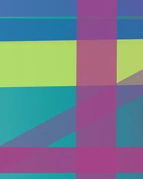 Layered rectangular bands and diagonal forms create a bold contemporary com.. Stock Illustration