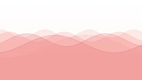 Layered Red Wave Pulse Premium Medical Motion Background Loop 4K 스톡 동영상 334529546