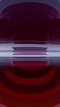 Layered Reflections: Stacked Gradient Rectangles Stock Illustration