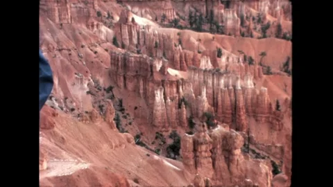 Layered Rock Canyon Stock Footage 276291768