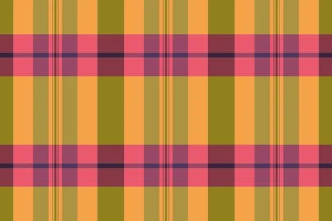 Layered seamless plaid pattern, detailed fabric background check. Retro tar.. Illustrazione stock