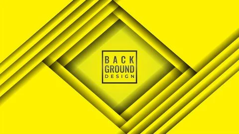 Layered Square Shape With Diagonal Stripes Vector Illustration. Abstract Ba.. Illustrazione stock