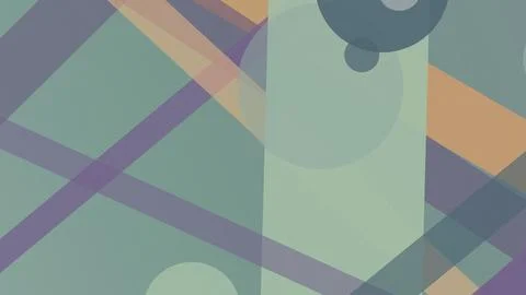 Layered translucent geometric forms create a quiet contemporary abstract ba.. 스톡 일러스트