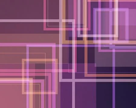 Layered translucent rectangles and intersecting lines create a sophisticate.. イラスト素材