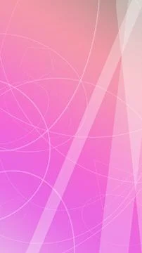 Layered translucent shapes and thin curves create a futuristic abstract net.. Stock Illustration
