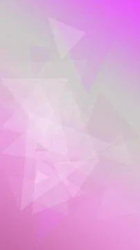 Layered translucent triangles and polygon shapes fill a vibrant purple and .. Stock Illustration
