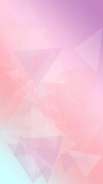 Layered translucent triangles form a soft geometric abstract background in .. Stock Illustration