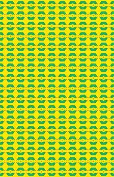 Layered tree-line texture texture in bright yellow, pale lemon, soft lime, elect Stock Illustration