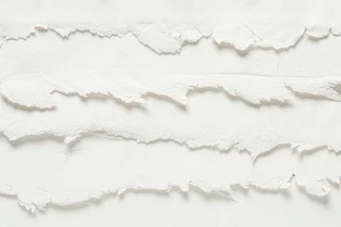 Layered white clay Stock Photos