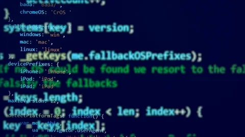 Layers of encrypted data are appearing in a composite image Stockbeeldmateriaal 114738626