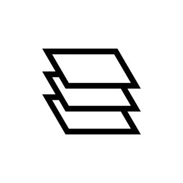 Layers Icon Stock Illustration