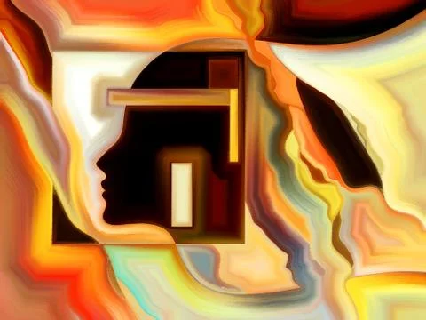 Layers of Inner Paint イラスト素材