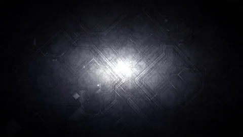 Layers of Monochrome Technology Tech Technological Networking Internet Panels Stock Footage 143900529