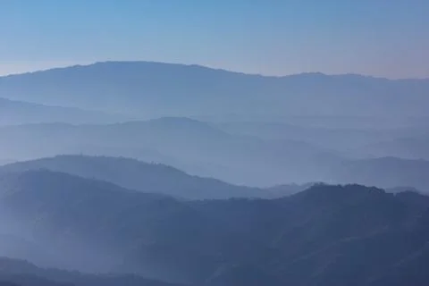 Layers of mountain Stock Photos