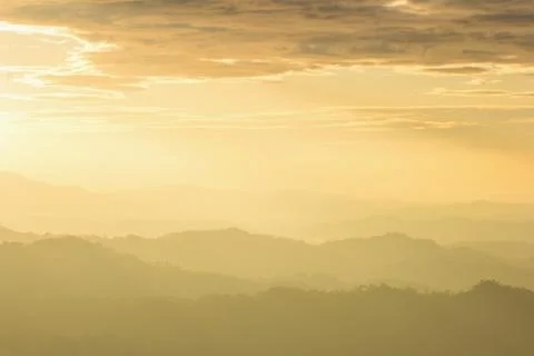 Layers of mountain Foto stock