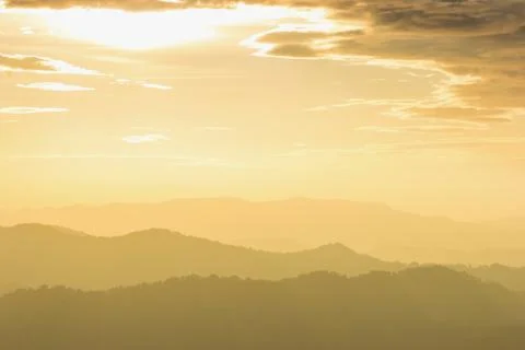 Layers of mountain Stock Photos