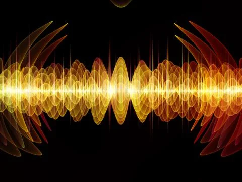 Layers of Oscillation Stock Illustration