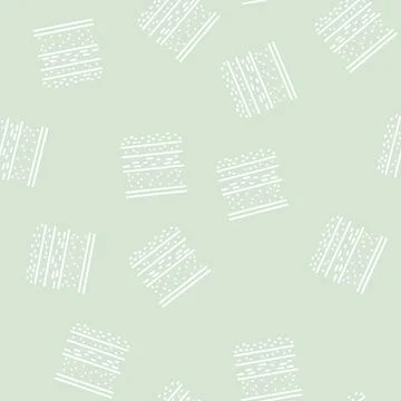 Layers of soil line seamless pattern Illustrazione stock
