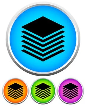 Layers, stacks 스톡 일러스트