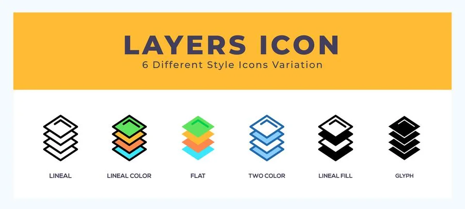 Layers symbol. logo. icon vector illustration. Illustrazione stock