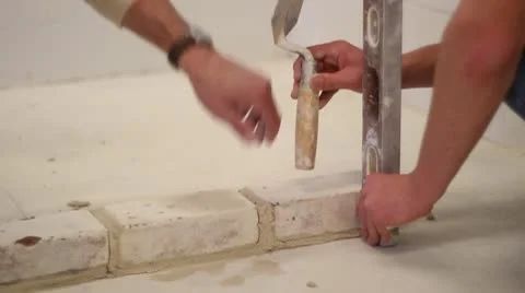 Laying Brick 2 스톡 동영상 10703156