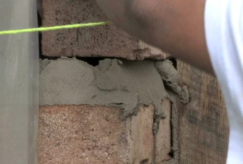 Laying Brick 4 Stock Footage 475168