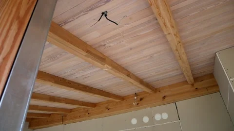 Laying electrical communications under light Stock Footage 220611357