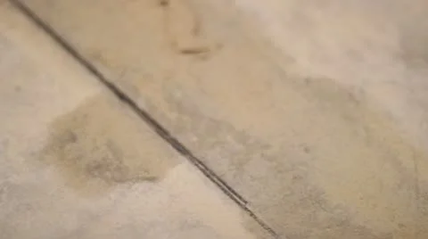 Laying mortar for bricks Stock-Footage 10703124