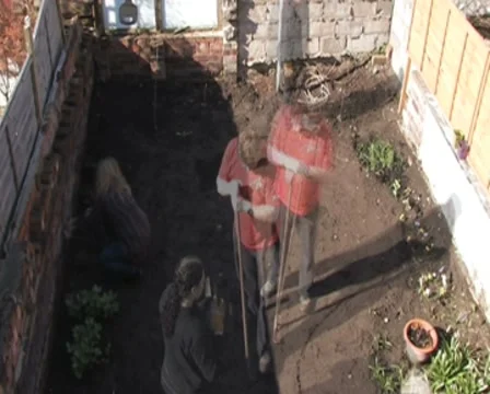 Laying turf timelapse Stock Footage 7764318