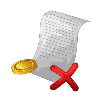 Layoff notice illustration Stock Illustration
