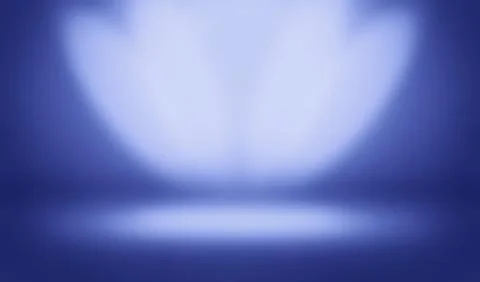 Layout and presentation. dark blue gradient to blur. Stock Photos