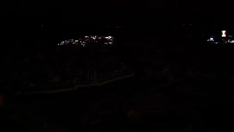 Layout of a big city in miniature Stock Footage 119502572