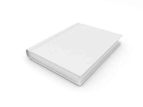 Layout book with cover on white background. Stock Illustration