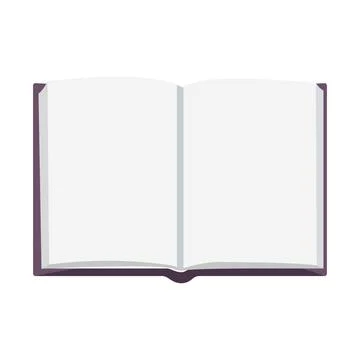 Layout of a book Stock Illustration