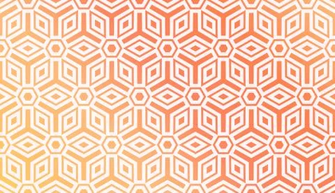 Layout With Curved Line. Abstract Hipster Pattern. Gradient Background. Desig Illustrazione stock