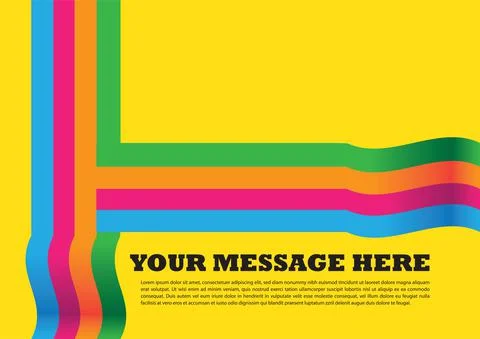 Layout design of colorful banners Stock-Illustration