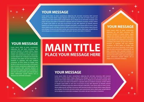 Layout design Stock Illustration