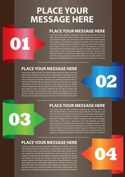 Layout design Stock Illustration