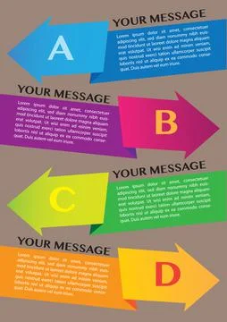 Layout design Stock Illustration