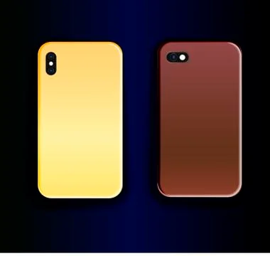 Layout design stylish print for smartphone case Stock Illustration
