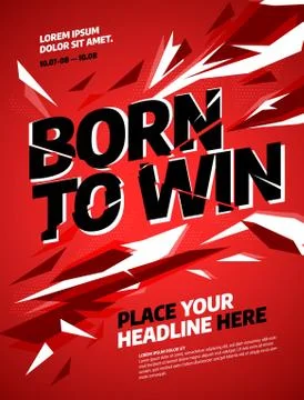 Layout design template with abstract dynamic shapes. Stock Illustration