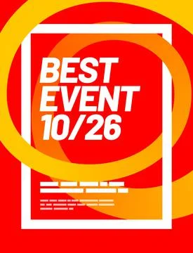 Layout design template with abstract dynamic shapes. Stock Illustration