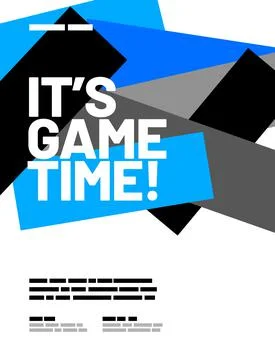 Layout design template with abstract dynamic shapes. Stock Illustration