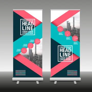 Layout Design Template, Cover Book, Colorful ,banner,roll up, Abstact Backg.. Stock Illustration