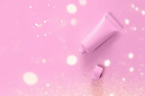 Layout of an empty tube for cream or gel. Foto stock